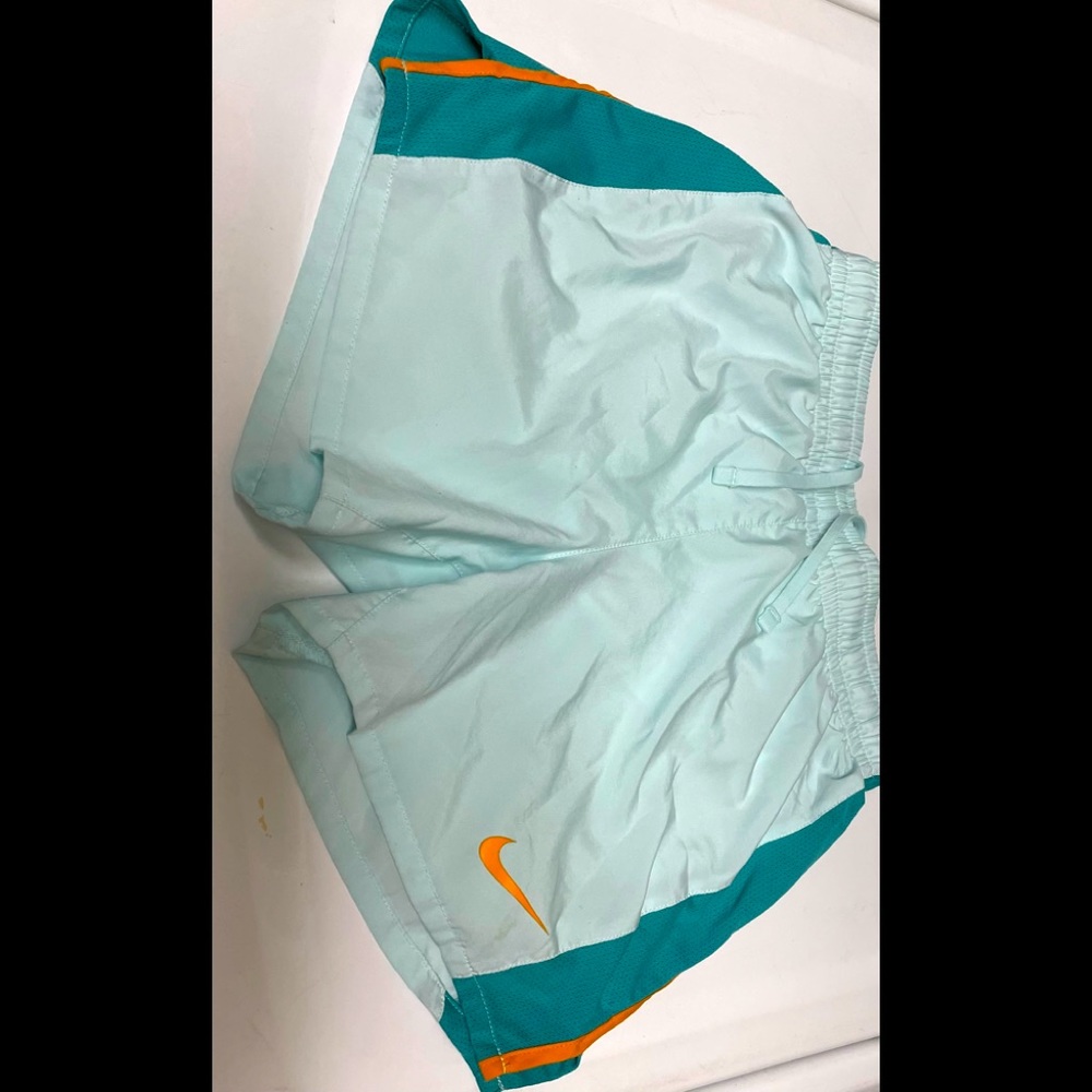 Nike dri-fit running blue shorts